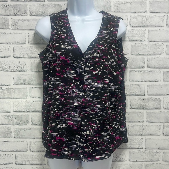 Banana Republic Button Up Open Back Blouse Extra Small - Picture 1 of 8